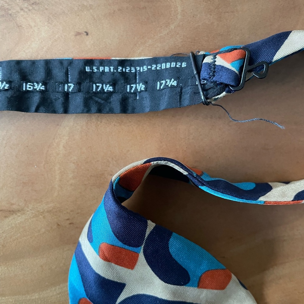 Mid Modern Patterned Bow Tie - image 6